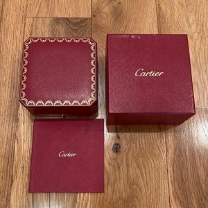 Cartier love bracelet box only